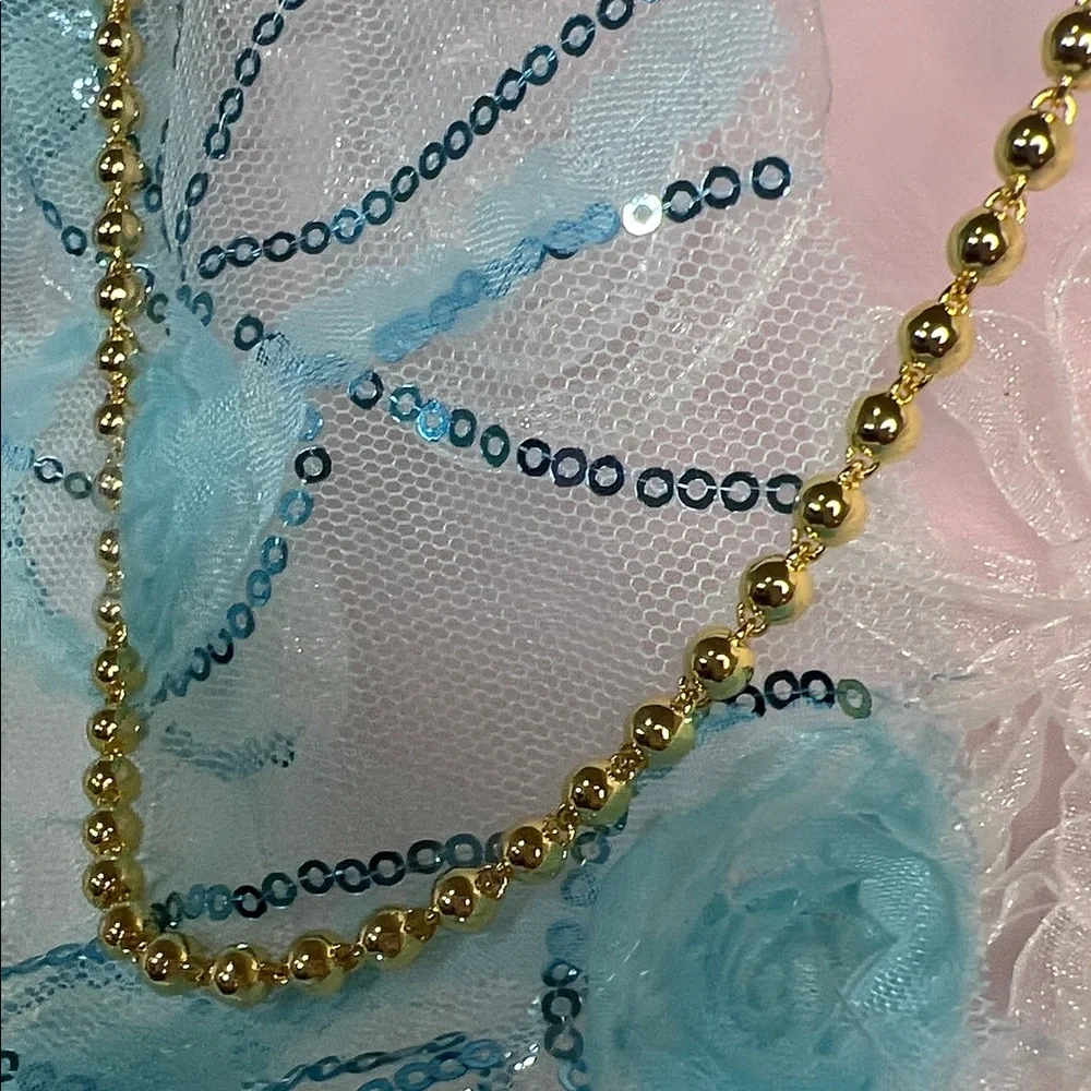 Gorjana Classic Gold Bead Necklace - Picture 11 of 17